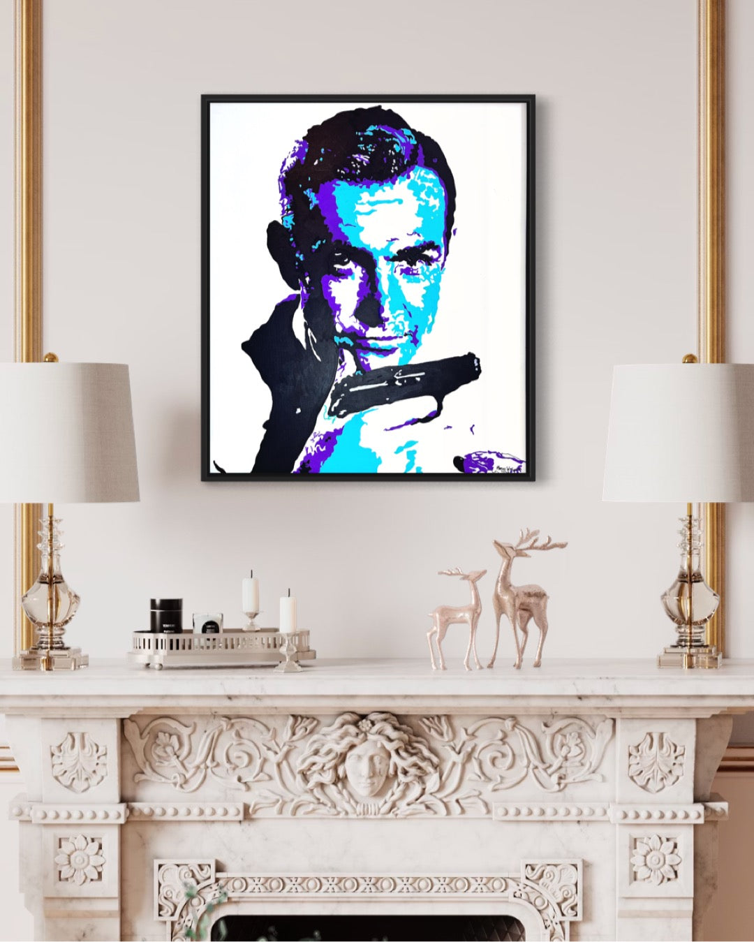 Sean Connery as Bond. James Bond